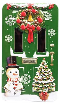 stylebox Blechdose Keksdose Deko Box Große Türdose grün für Weihnachtskekse Schokolade-Pralinen Aufbewahrung, ca. 20,5 x 11 x 6 cm Volumen: 1.3 L