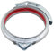 Pipe clamp Hose clamp Quick Release Round Duct clamp Quick Pipe clamp Barrel clamp Ring SS/Galvanized 80-400mm Dia Adjustable (Color : Galvanized, Size : 100mm)