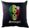 Urban Backwoods Senegal Football Skull I Kissen Dekokissen