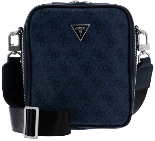 GUESS Vezzola Smart Zip Around Crossbody Blue