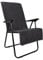 LAYNENBURG 2er-Set Premium Frottee Schonbezug für Gartenstuhl - 100% Baumwolle - Oeko-TEX 100 - Handtuch-Bezug Hochlehner - Stuhl-Bezug mit Umschlag für Camping-, Liege-Stuhl (65x130 cm anthrazit)