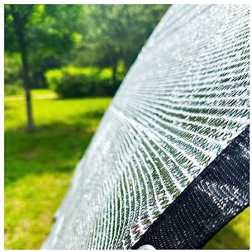 Auto Sonnensegel HDPE Gewebe Stoff Mit Ösen, 85% UV Alu Sonnenschutz Schattierungsnetz 3x5m 2x2m für Auto/Hund, 2x3m 1x2m Schattentuch Auto Alu Reflexion Autoschutz Alu Schatten Netz ( Size : 2x2M )