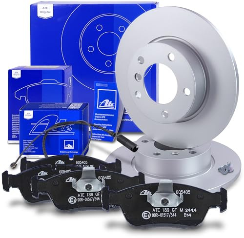 ATE Bremsenset Vorderachse inkl. Bremsscheiben vorne Ø 286 mm und | Kompatibel mit: BMW 3, 3 Cabriolet, 3 Compact, 3 Coupe, 3 Touring, Z3 Roadster
