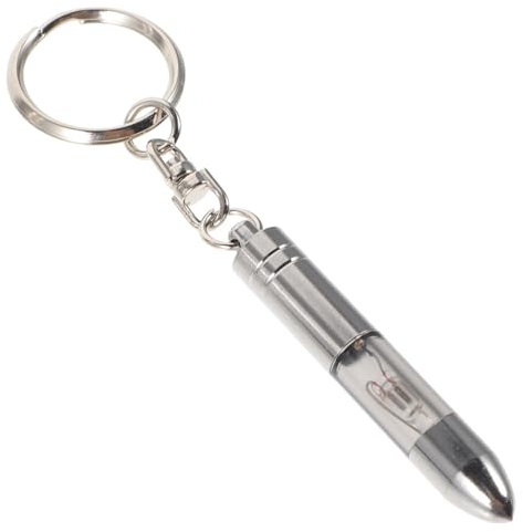 NAMOARLY Porte-clés Anti- Avec Tube Led Éliminateur De Rapide Accessoire De Voiture Et Maison Noir