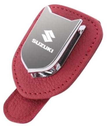 ARZARF Auto Brillenhalter, für Suzuki Vitara IV 2018-2023/Suzuki Vitara IV2014-2018 Sonnenbrillen Halterung Auto Visier Brille Halterung Visier Zubehör Ticket-Kartenclip,C