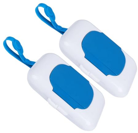 MAGICLULU Zubehör 2 Stück Feuchttücherspender Baby Und Kleinkindwindeln Aufbewahrungsbox Outdoor Spender Feuchttücherbox Aufbewahrungsbox Säuglingsprodukte Taschentuch Kinderwagen