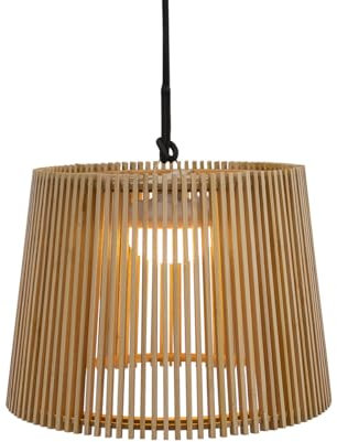 newgarden Okinawa Kabellose Outdoor- und Hängeleuchte, tragbar, 900 Lumen, LED, warm, 3000 K, aus Naturfasern mit wiederaufladbarem Akku, ohne Installation