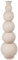 Casablanca Deko Vase groß Bodenvase - Moderne Vase XXL aus Eisen - Wohnzimmer Dekoration Vase für Pampasgras Blumen - Farbe: Beige - Grau Höhe 112 cm