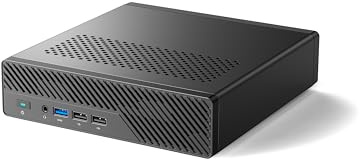 MINISFORUM MS-01-S1260 Mini PC Barebone con Intel Core i5-12600H, vPro Enterprise Support, 2x10Gbps SFP+LAN/2x2.5G RJ45/2xUSB4/HDIM/16xPCIe 4.0/M.2 NVMe SSD/U.2 NVMe SSD, Mini computer (senza OS/RAM