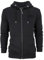 FORSBERG Zip-Hoodie mit Frottee Logo, Frontzipper, geräumige Bauchtaschen, Farbe:schwarz, Größe:XL