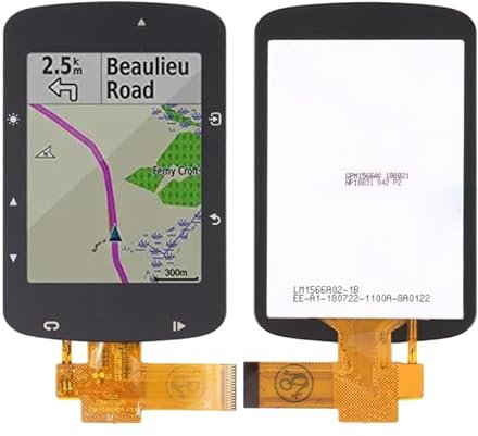 Skylarpu Schermo LCD originale per Garmin Edge 520 520Plus Plus 520J Bicicletta Speed Meter Display Pannello Touchscreen Digitizer Riparazione