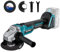 Cordless Angle Grinder Compatible with Makita 20V MAX Battery, 125 mm, 8000 RPM, Brushless Motor - Ideal for Grinding, Polishing, Rust Removal (Battery Not Included)