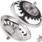 tifanso 2PCS Kitchen Sink Strainer Plug | Stainless Steel, Durable & Thicken for Kitchen Sink, Replacement for Food/Hair Catcher Sink Accessories- UK Sinks Hole Diameter (Silver-2, 78mm)