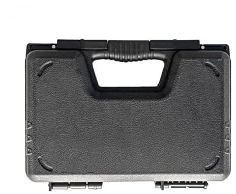 ECOMMUR Koffer für Luftdruckpistolen | Schutz und bequemer Transport. Außenmaße: 24 x 17 x 5 cm (starr, gepolstert)