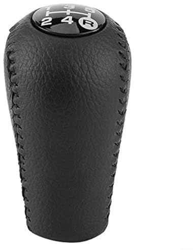 EXTRWORY Pomo de palanca de cambios adecuado para Toyota para Land Cruiser para 4Runner para palanca de cambios de piel negra