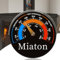 Miaton Termómetro magnético para estufa de leña, quemador de leña, termómetro de humo, quemador de troncos, medidor de temperatura, accesorios para quemador de troncos