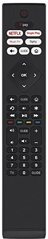Ersatz-Fernbedienung kompatibel mit Hisense Roku TV B7120 R43A7200GTUK R43B7120 R43B7120UK R50A7200GTUK R50B7120 R50B7120UK R55A7200GTUK R55B7120 R55B7120 R55 5B712 0UK R65A7200GTUK R65B7120