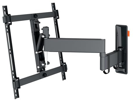 Vogel's TVM 3447 – Überlegte, Schwenkbare und Neigbare TV-Wandhalterung für 32-65 Zoll Fernseher, Max. 25 kg, TÜV-geprüft, Schwenkbar bis zu 180°, Max. VESA 400x400, Universell