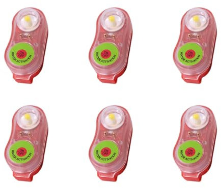 Remingtape 6X Gilet di Salvataggio, Luce A LED, Giubbotto Salvavita Flash, per Sopravvivenza in Acqua di Emergenza