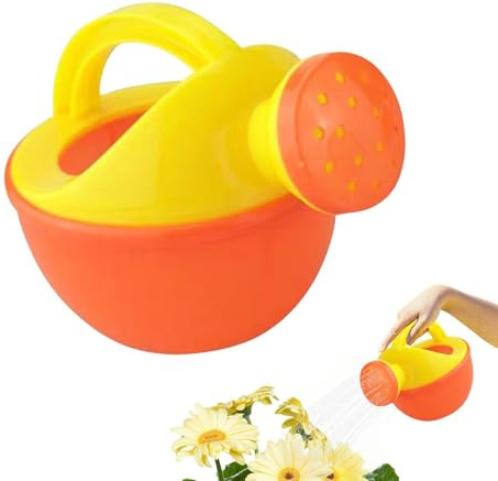 Poludatly 1pcs Gießen Können Spielzeug, Garten Blumen Wässerung, Bade Wässerung Topf, Lustige Kinder Blumen Wasser Sprühen Spielzeug, Cartoon Bewässerung Dose Für Stra-nd, Balkon (zufällige Farbe)