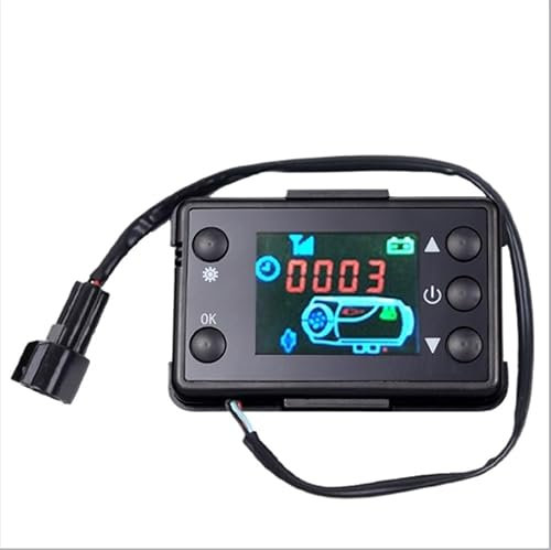 AFAKEREPPV Interrupteur LCD for Chauffage d'air Diesel 12/24 V, Carte mère de contrôle et télécommande, Compatible avec Eberspacher Webasto 2 KW, 5 KW, 8 KW résistance CA(Controller)