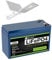 SSCYHT 12 Volt LiFePo4 Battery 12V 10Ah Lithium Battery 12V Replacement Batteries 10Ah Removable Batteries with BMS for 50W - 130W Motor Kit,12V10Ah 1Pack