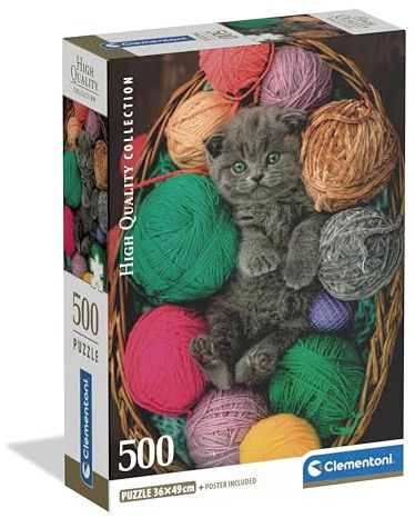 Clementoni Katzenbabys 500 Teile