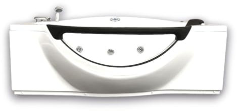 BAIGNOIRE BALNEO MASSANTE model JUNGLE 180 x 96 cm ANGLE HAUTE BAIN TOURBILLON 2 PERSONNES CHROMOTHERAPIE