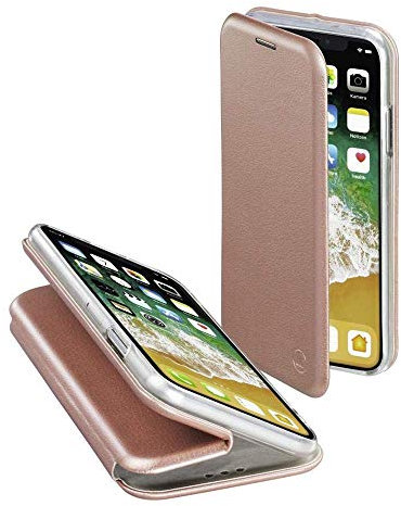 Hama Curve Handy Tasche 14,7 cm (5,8 Zoll) Folio Rosegold - Handyhüllen (Folie, Apple, iPhone X, 14,7 cm (5,8 Zoll), Roségold)