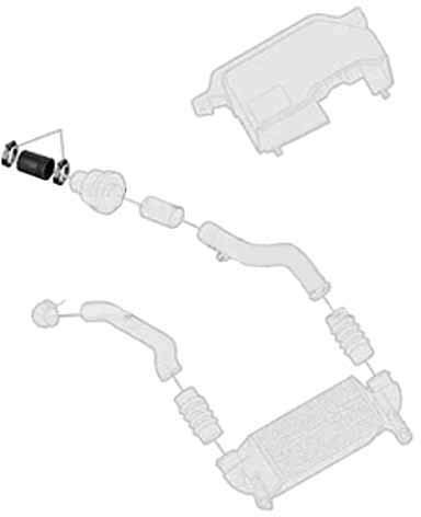 Borg & Beck BTH1587 Turbo Hose To Fit Ford Focus 1 8D 98-05
