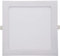 ChiliTec LED Panel quadratisch Deckeneinbau 22,5x22,5cm 20mm flach 230V 18W 1650Lumen inkl. Trafo Unterputz Montage 4200K Lichtfarbe neutralweiß Rahmen weiß
