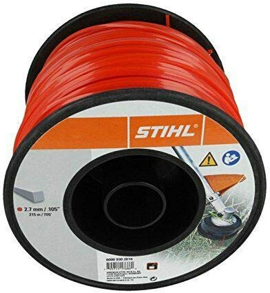 FILO NYLON STIHL TONDO ROSSO DA 2.7 MM / 105 215 METRI DECESPUGLIATORE GIARDINO