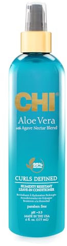 CHI Aloe Vera Feuchtigkeitsbeständiger Leave-In Conditioner, 177 ml, Weiß