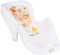 Tega Baby ® anatomischer Baby Badesitz mit Anti-Rutsch-Funktion zur Badewanne | ergonomischer Badeliege aus hochwertigem Kunststoff | Badewannensitz für Baby 0 -12 Monate, Motiv:Folk - weiß