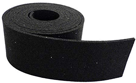 LASIPROFI - Antirutschrolle | Antirutschmatte aus PU-gebundenem Gummigranulat, geprüft nach VDI-Richtlinien | Druckfestigkeit bis 300 Tonnen/m²; Größe: 5.000x250x4mm; Farbe: schwarz | LKW