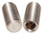 Tornillos prisioneros M8 x 20 con hexágono interior y cabeza cónica, 10 unidades, ISO 4026 A2, acero inoxidable