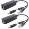 ANVISION 2er Pack Gigabit PoE Splitter, 10/100 Mbps, 48V auf 5V 2,4A, 3,5mm x 1,35mm Stecker 5,5mm x 2,1mm Anschluss, IEEE 802.3af für IP-Kamera und mehr
