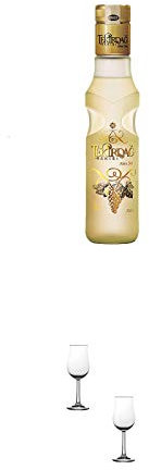 Tekirdag Raki Gold Türkei 0,2 Liter + Nosing Gläser Kelchglas Bugatti mit Eichstrich 2cl und 4cl - 2 Stück