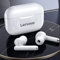 Lenovo LP1 TWS Bluetooth 5.0 Headphones for PC, Android, iPad, iPhoneiOS, Dual Stereo, Noise Reduction, HiFi Bass (White)