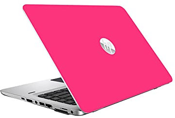 AlphaWraps Skin for HP ProBook 640 G1 Laptop | Matte Pink | Protective and Durable Vinyl Decal wrap Cover | Made in The UK