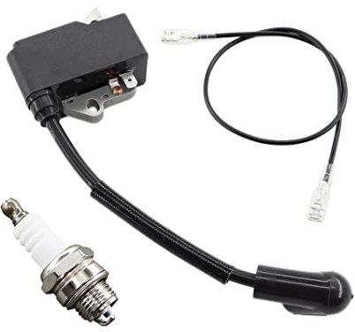 MCHNIC Ignition Coil with Spark Plug for Husqvarna 125B 125BVX 125BX Leaf Blower 545108101