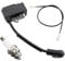 MCHNIC Ignition Coil with Spark Plug for Husqvarna 125B 125BVX 125BX Leaf Blower 545108101