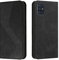 Mo-Somnus Kompatibel Mit Samsung Galaxy A71 4G Hülle, Magnet PU Leder Tasche Handyhülle, Klappbar Kartenfächer Brieftasche Klapphülle (Schwarz)