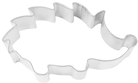 R&M Ausstechform Igel, Edelstahl, 11,4 cm, silberfarben