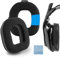 GEEKRIA Sport Cooling-Gel-Ersatz-Ohrpolster für Astro A40 TR-Kopfhörer, Schwarz, Memory Schaum mit Kühlgel