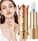 Farbwechselnder Lippenstift, Pflegender Lippenbalsam mit Temperatur- und Farbwechsel, Trockener Blumengelee-Lippenstift mit Farbwechsel für Karneval, Halloween Boiler