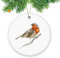 Weihnachtsbaumschmuck zum Sammeln, 7,6 cm, Rotkehlchen, für Familie