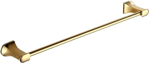 Porte-Serviettes Porte-Serviettes de Bain Porte-Serviettes, Porte-Serviettes en Laiton doré Support Mural Porte-Serviettes de 22 Pouces matériel de Salle de Bain Porte-Serviettes Simple Ovale pour