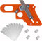 KEWAYO Furnierkantenschneider,Kantenschneider für Umleimer,Edge Banding Trimmer mit 10 Ersatzklingen,Einhandhobel,Kantenhobel, Fasenhobel,Handschneidewerkzeug für Holzkantenbänder