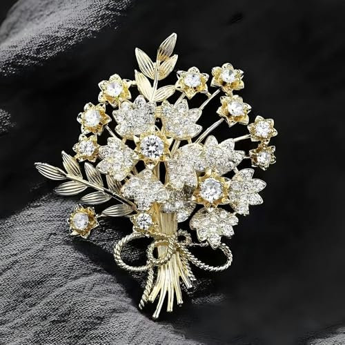 SLJYM 1pc Élégante Broche Arbre de Vie Blanche, Accessoire de Mode de Luxe pour Femme, Polyvalent